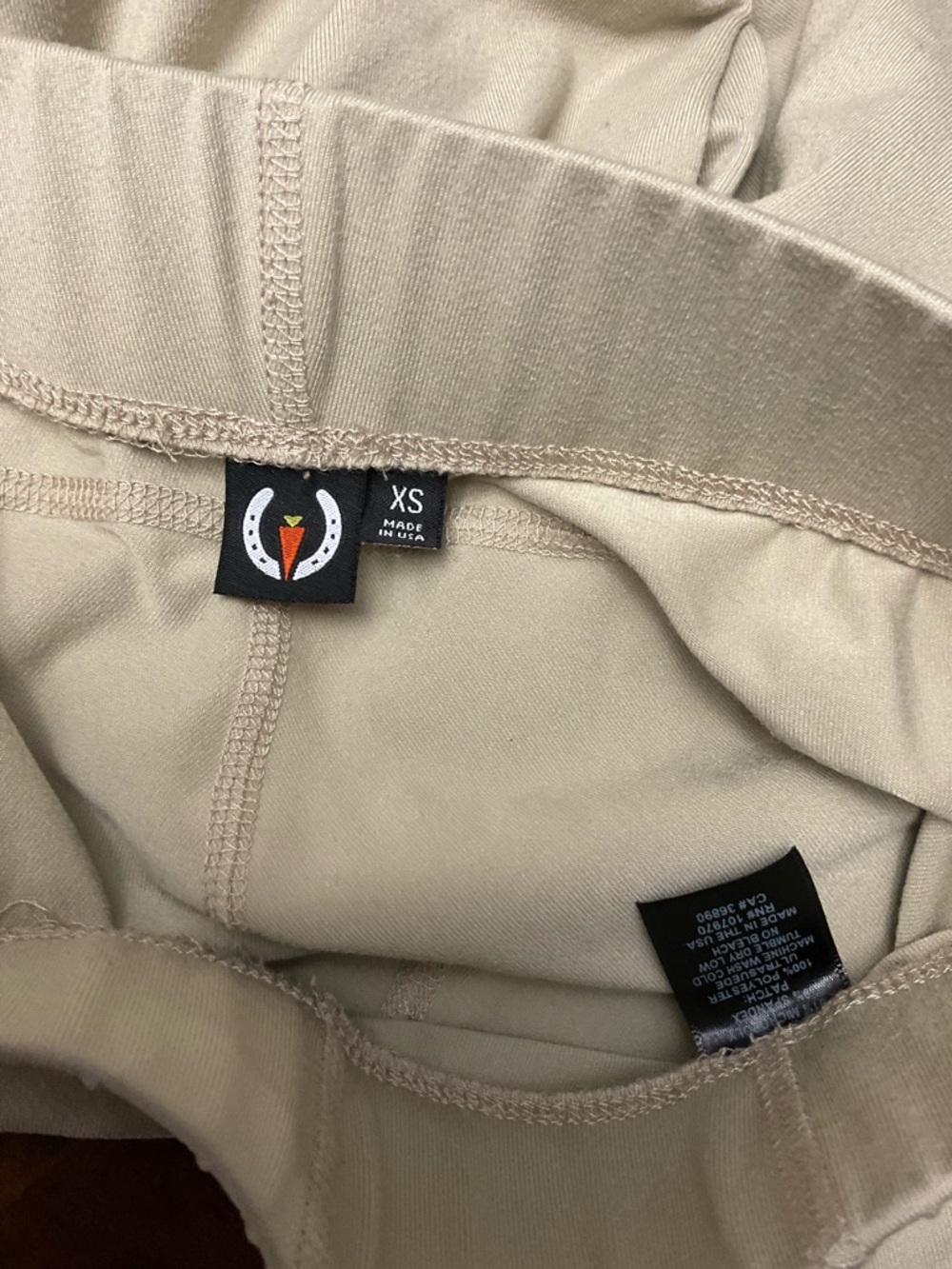 Kerrits Beige Riding Breeches - Picture 5 of 5